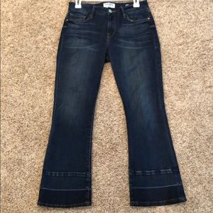 Frame Denim Le crop mini boot jeans